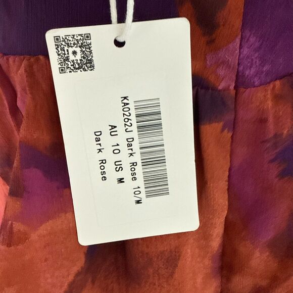 Saints & Secrets Women's Maxi Dress Ruffle adjustable strap Formal Evening Sz M - Picture 13 of 16